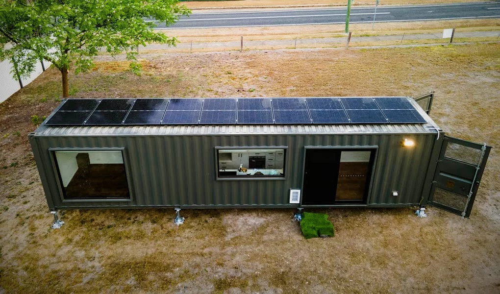 Mark IV+ container home project in Mount Perry, Queensland